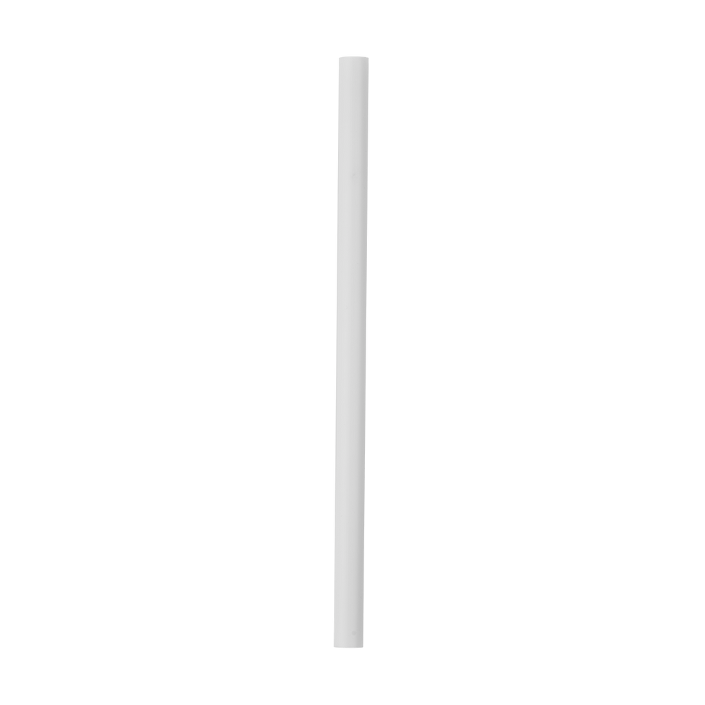 Owala Replacement Straw in Shy Marshmallow; single solid white slim straw